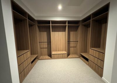 Full Carcass Wardrobe in Coloured Board