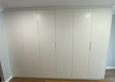 Hinged Door Wardrobe with Integrated Finger Pull Handle