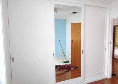 Sliding Shaker doors with Mirror